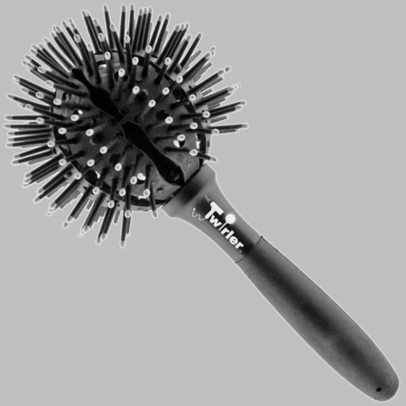 The Twirler Classic Ball Brush Large Black Combs & Brushes Pasteur Pharmacy