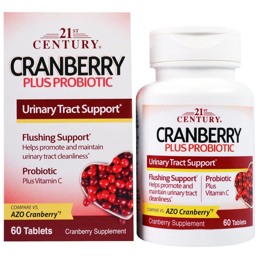 21st Century Cranberry Plus Probiotic Tablets Vitamins & Supplements Pasteur Pharmacy