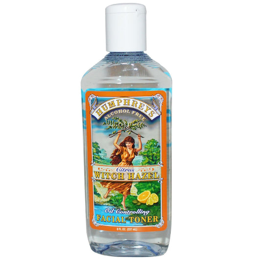 Humphrey's Witch Hazel Citrus Oil Controlling Facial Toner - 8 Oz Toners Pasteur Pharmacy