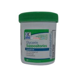 Quality Choice Glycerin Suppositories Adult Laxative Medicine & Drugs Pasteur Pharmacy