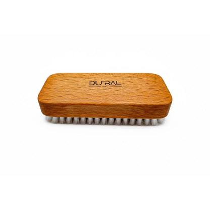 Dural Beech Wood Hand & Nail Brush With Short White Nylon Bristles - 6 Rows Hand & Nail Brush Pasteur Pharmacy