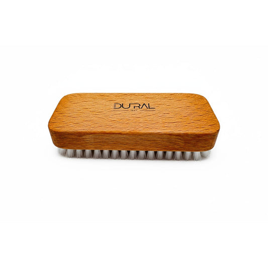 Dural Beech Wood Hand & Nail Brush With Short White Nylon Bristles - 6 Rows Hand & Nail Brush Pasteur Pharmacy