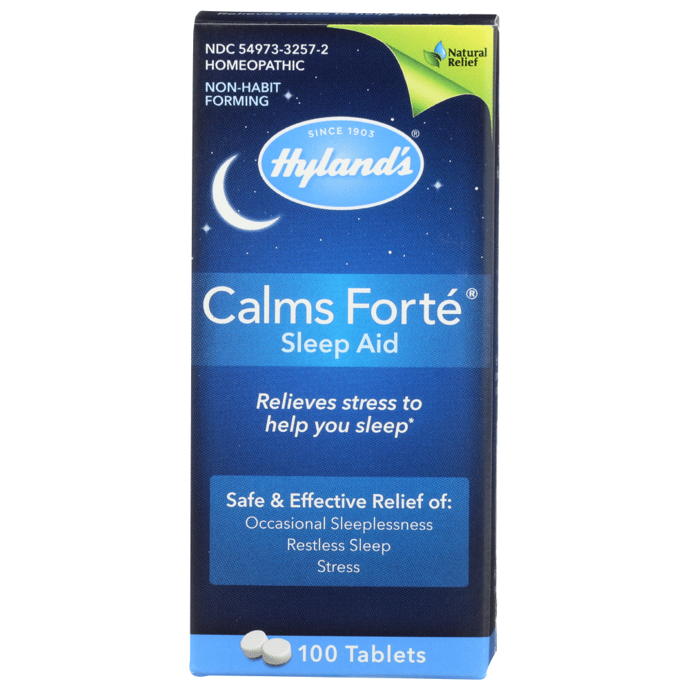 Hyland's Homeopathic Calms Forte - Sleep Aid - 100 Tablets Health & Beauty Pasteur Pharmacy