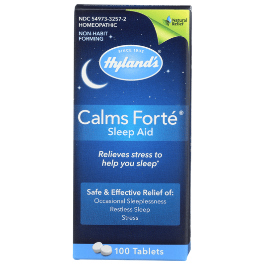 Hyland's Homeopathic Calms Forte - Sleep Aid - 100 Tablets Health & Beauty Pasteur Pharmacy