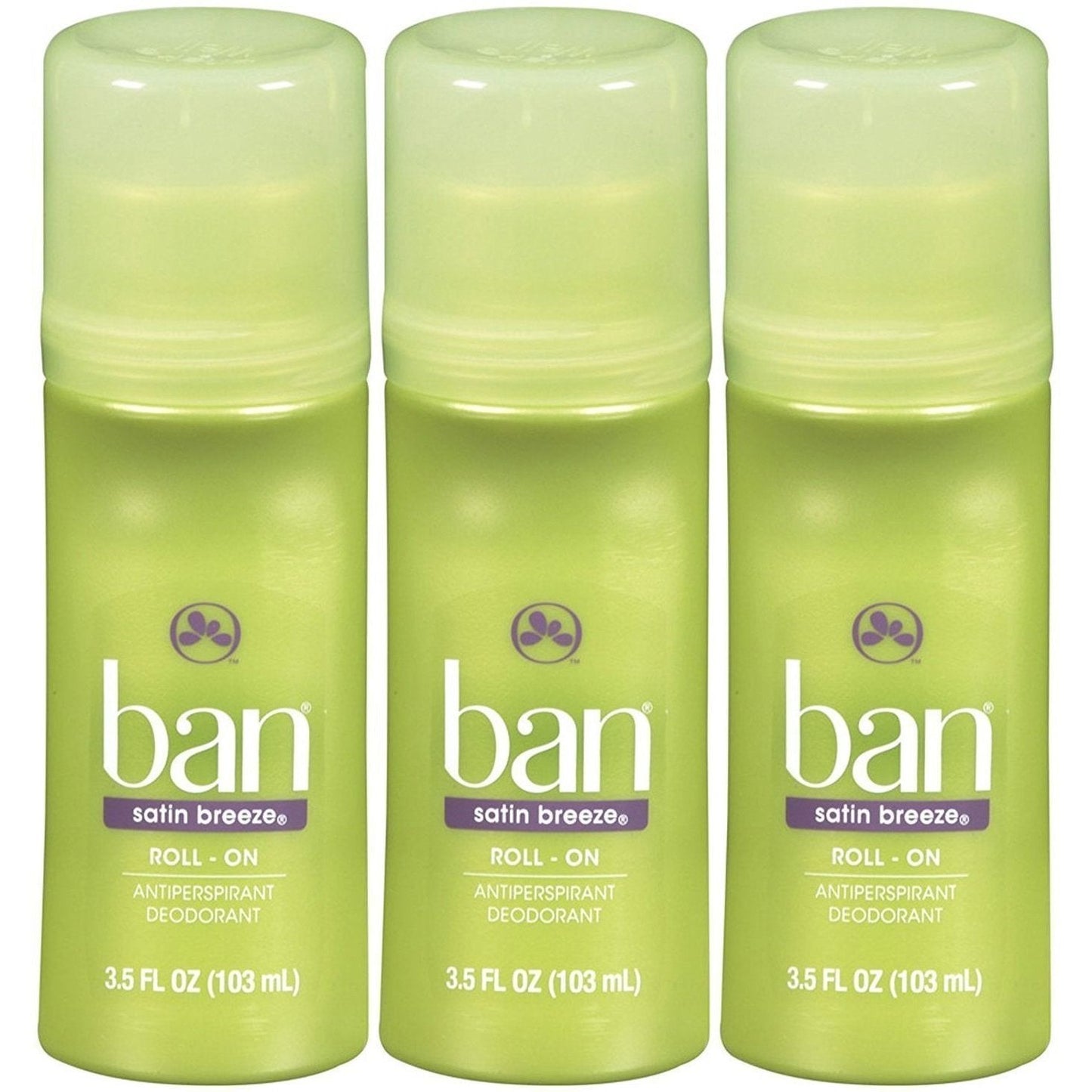Ban Roll-On Antiperspirant Deodorant, Satin Breeze - 3.5 Oz Deodorant & Anti-Perspirant Pasteur Pharmacy