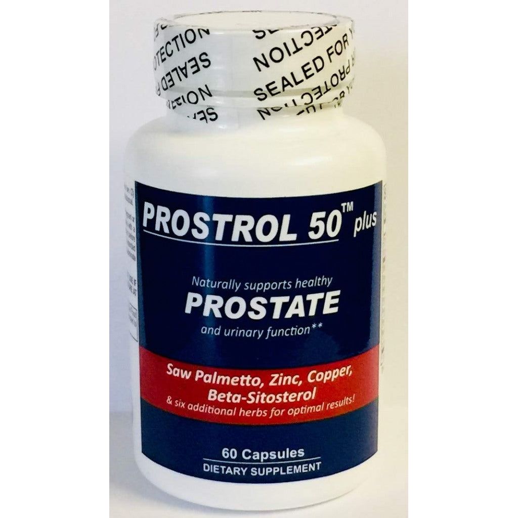 Prostrol 50 Plus Prostate Supplement With Saw Palmetto, Zinc, Copper, Beta-Sitosterol, Lycopene And 5 Additional Ingredients For Optimal Prostate Support Cooking & Baking Ingredients Pasteur Pharmacy