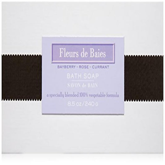 Lafco House & Home Bath Soap, Fleurs De Baies, 8.5 Oz Bar Soap Pasteur Pharmacy