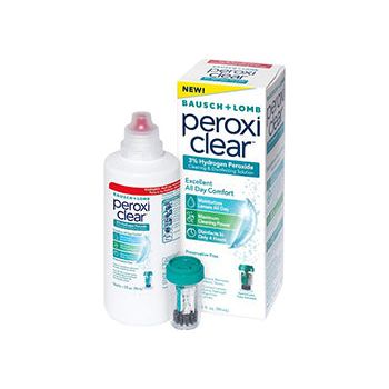 Bausch + Lomb Peroxi Clear Cleaning Disinfecting Solution Eyewear Lens Cleaning Solutions Pasteur Pharmacy
