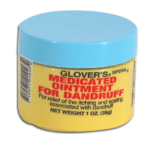 Glover's Scorebooks Medicated Ointment For Dandruff 1 Oz Hair Care Pasteur Pharmacy