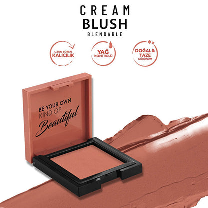 Pastel Profashion Cream Blush N.º 42 - Fórmula ligera | Libre de crueldad animal