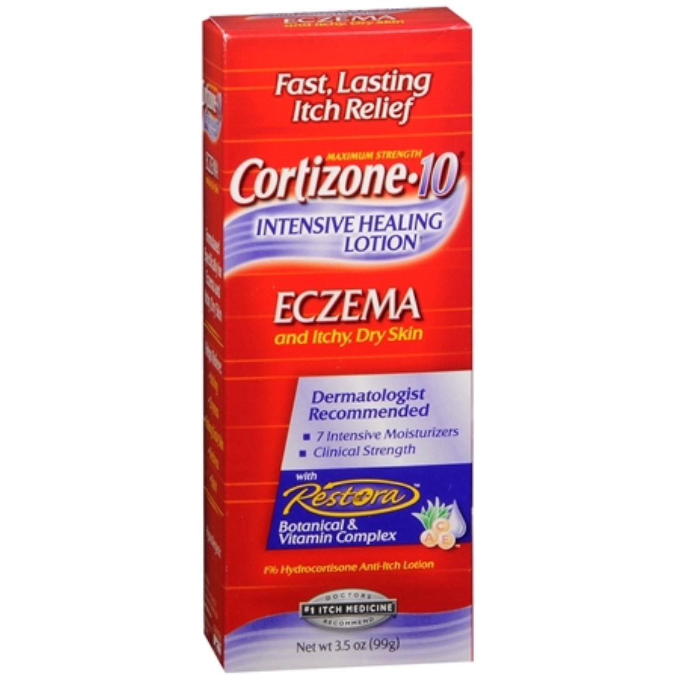 Cortizone-10 Intensive Healing Eczema Lotion, Maximum Strength, 3.5 oz Medicine & Drugs Pasteur Pharmacy