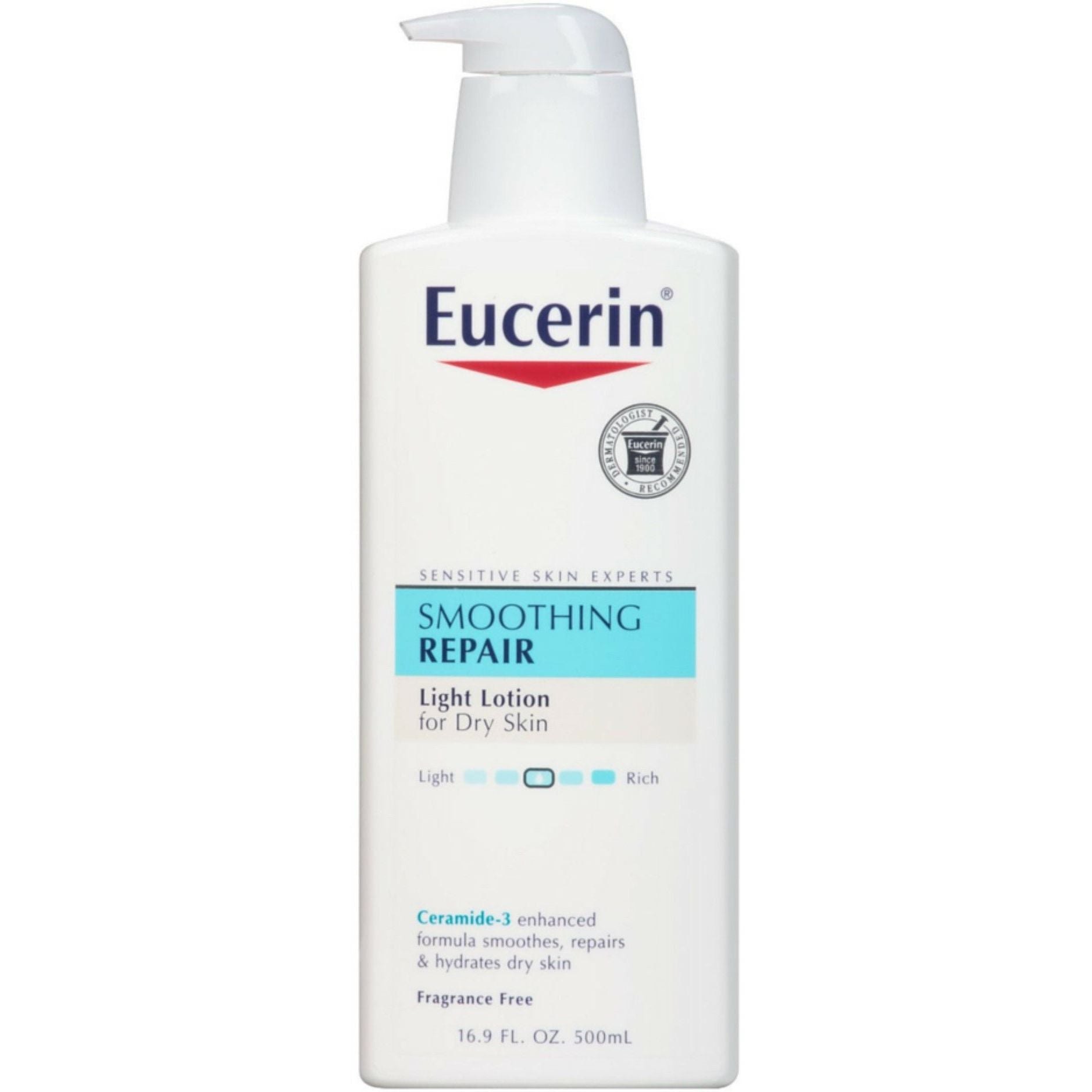 Eucerin Lotion, Light Feel, Advanced Repair, Fragrance Free Lotion & Moisturizer Pasteur Pharmacy