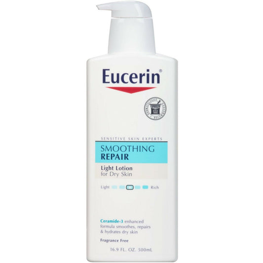 Eucerin Lotion, Light Feel, Advanced Repair, Fragrance Free Lotion & Moisturizer Pasteur Pharmacy