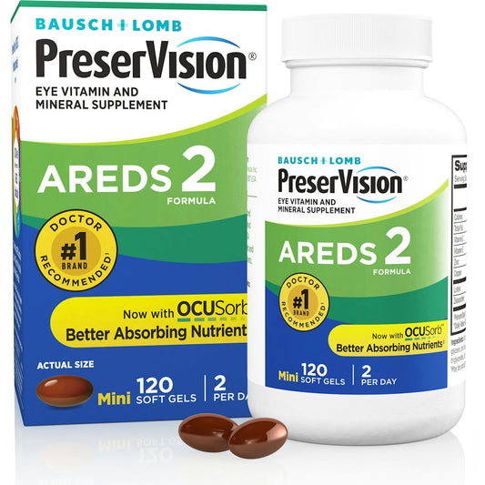 PreserVision Eye Vitamin & Mineral Supplement Areds 2 Formula Vitamins & Supplements Pasteur Pharmacy