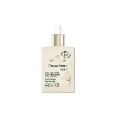 Sérum visage anti-âge Nuxe Nuxuriance Gold : réduit les rides et ravive l'éclat des peaux matures et sensibles | Huiles botaniques naturelles