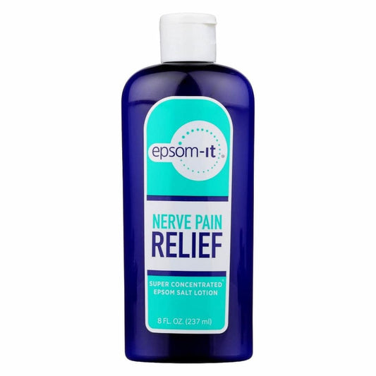 Epsom-It® Muscle &amp; Nerve Pain Relief Lotion – Concentrated Epsom Salt (8 oz) Lotion & Moisturizer Pasteur Pharmacy