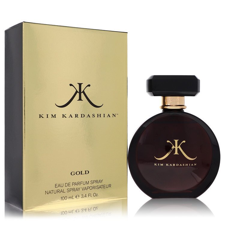 Kim Kardashian Gold by Kim Kardashian Eau De Parfum Spray 3.4 oz (Women) Kim Kardashian Kim Kardashian