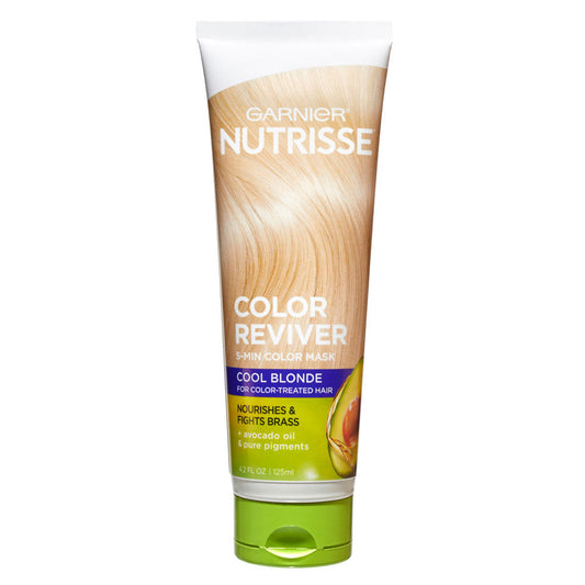 Garnier 5 Minute Nourishing Color Hair Mask, Cool Blonde, 4.2 Oz Hair Color Pasteur Pharmacy