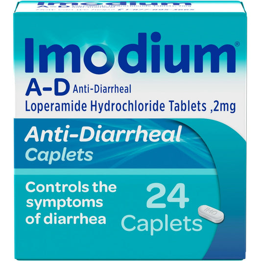 Imodium® A-D Anti-Diarrheal – 2 mg Loperamide HCl Caplets Health & Beauty Pasteur Pharmacy