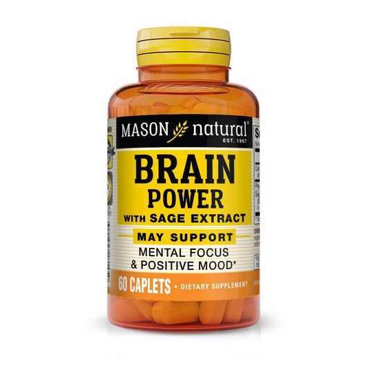 Mason Natural Brain Powder With Sage Extract - 60ct Vitamins & Supplements Pasteur Pharmacy
