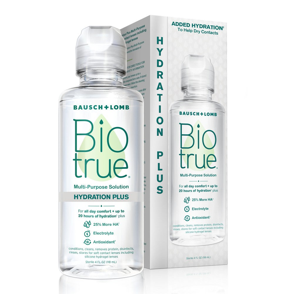 Biotrue Hydration Plus Contact Lens Solution 4 Oz Contact Lens Solution Pasteur Pharmacy