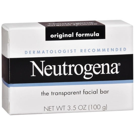 Neutrogena Facial Cleansing Bar Original Formula - 3.5 Oz Skin Care Pasteur Pharmacy