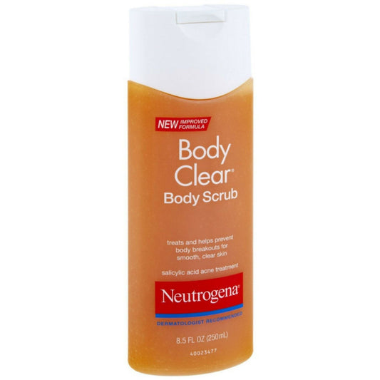 Neutrogena Clear Body Scrub With Salicylic Acid Bath & Body Pasteur Pharmacy