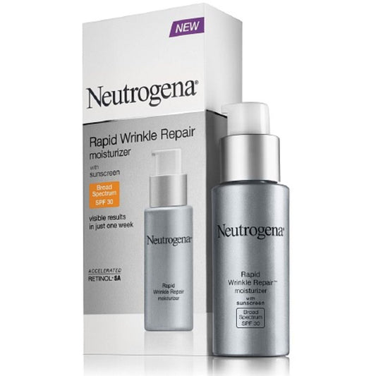Neutrogena Rapid Repair Retinol Face Moisturizer With SPF 30 Wrinkle Cream 1 Oz Skin Care Pasteur Pharmacy