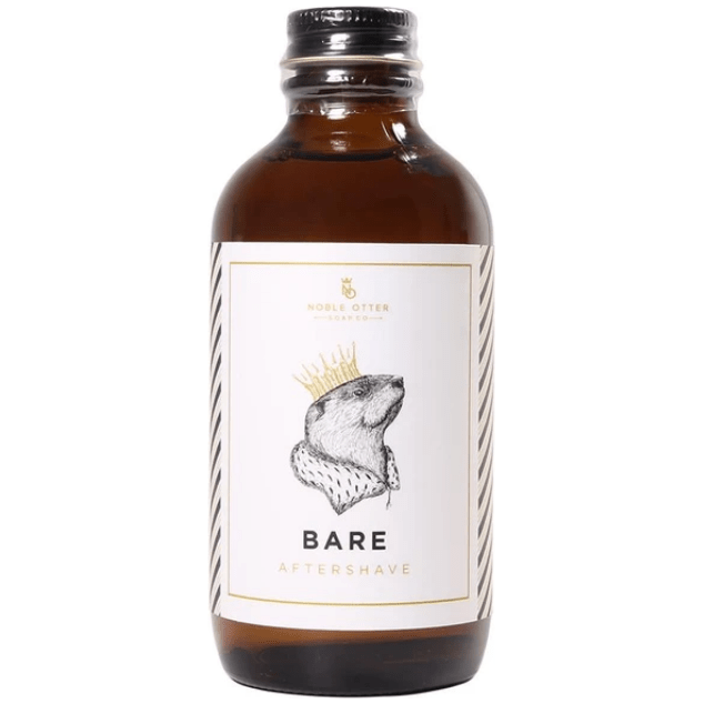 Noble Otter Soap Co. Bare Shaving Collection Shaving Set Pasteur Pharmacy Aftershave Splash 4 oz
