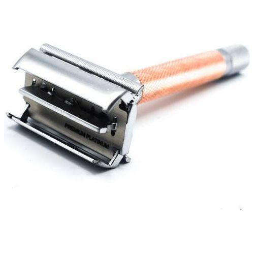 Parker 74R RG Rose Gold & Satin Chrome Heavyweight Butterfly Open Safety Razor Safety Razor Pasteur Pharmacy