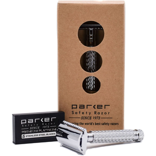 Parker 94R Classic Length Handle Safety Razor Safety Razor Pasteur Pharmacy