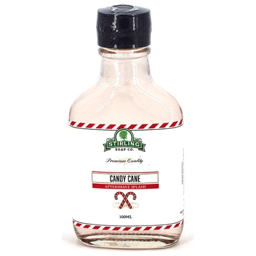 Stirling Soap Co. Candy Cane Shaving Collection Shaving Set Pasteur Pharmacy Aftershave 3.4oz