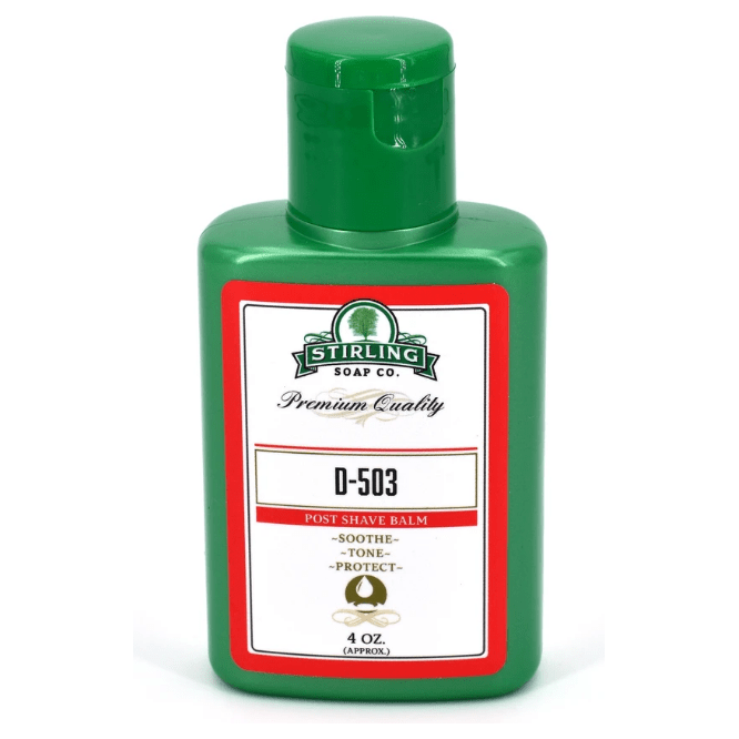 Stirling Soap Co. D-503 Shaving Collection Shaving Set Pasteur Pharmacy Post Shave Balm 4oz