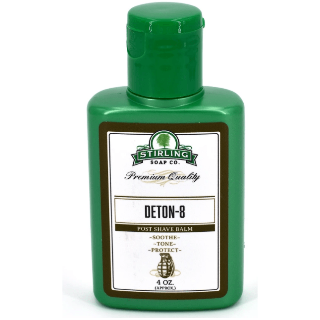 Stirling Soap Co. Denton-8 Shaving Collection Shaving Set Pasteur Pharmacy Post Shave Balm 4oz