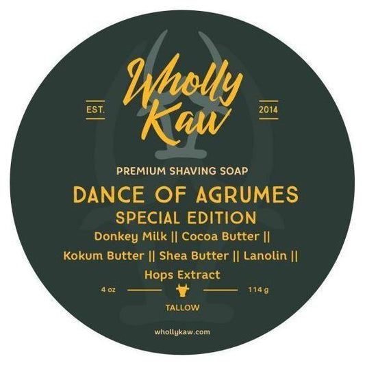 Wholly Kaw Dance of Agrumes Shaving Collection Shaving Set Pasteur Pharmacy Shaving Soap 4 oz