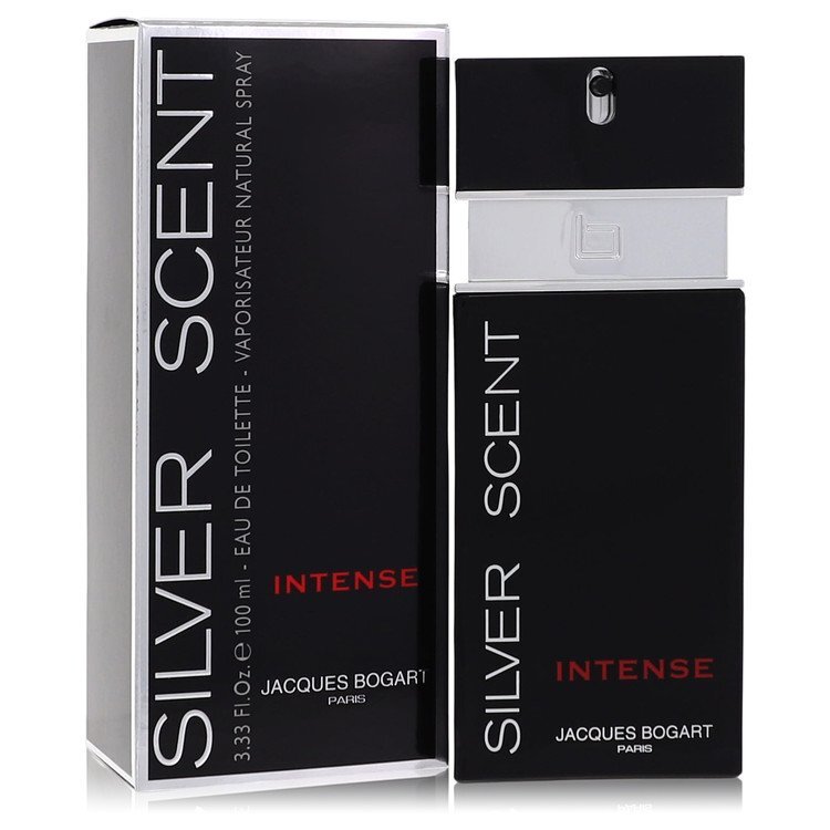 Silver Scent Intense by Jacques Bogart Eau De Toilette Spray 3.33 oz (Men) Jacques Bogart Jacques Bogart