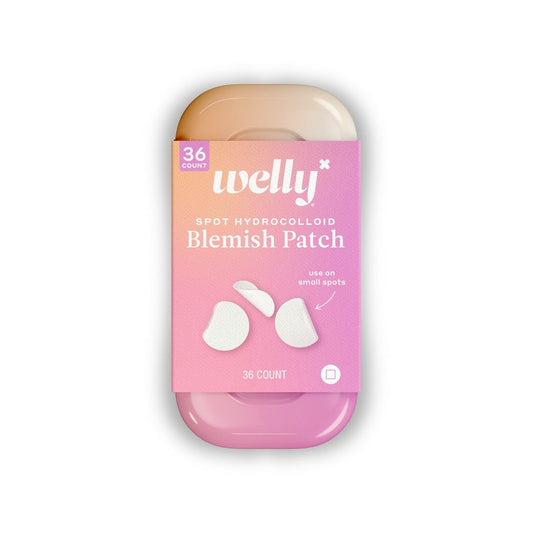 Welly Hydrocolloid Face Saver Acne Bandages - Clear - 36ct First Aid Pasteur Pharmacy
