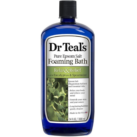 Dr Teal's Relax & Relief Foaming Bath (34 fl oz) Bath & Body Pasteur Pharmacy