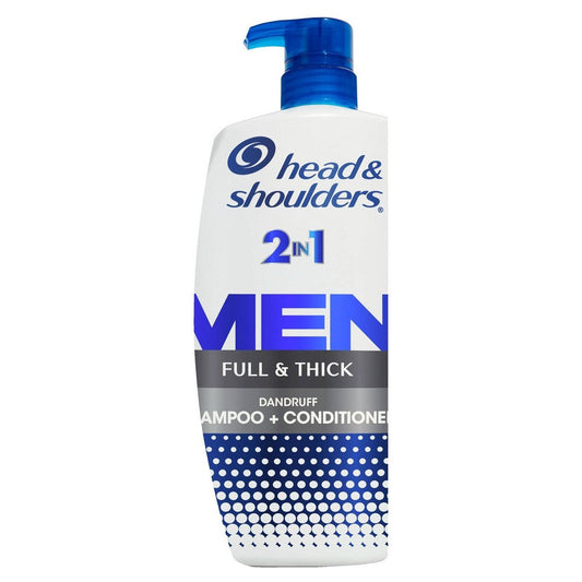 Head & Shoulders Full Thick Anti-Dandruff 2-in-1 Shampoo Conditioner 28.2 Fl Oz Shampoo Pasteur Pharmacy