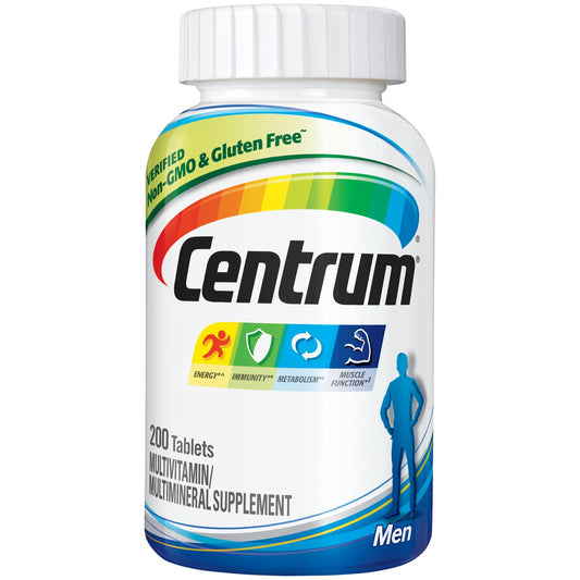 Centrum Multivitamin For Men Tablets Vitamins & Supplements Pasteur Pharmacy