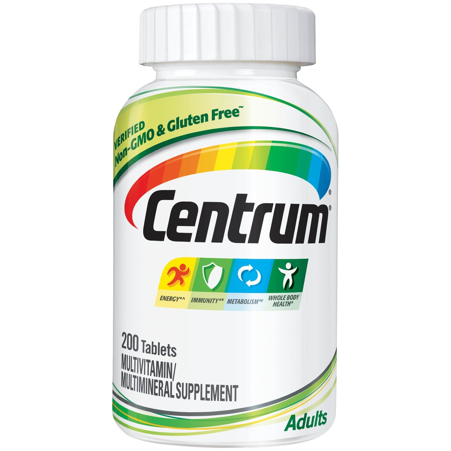 Centrum Adult Multivitamin/Multimineral Supplement 200 Tablets Vitamins & Supplements Pasteur Pharmacy
