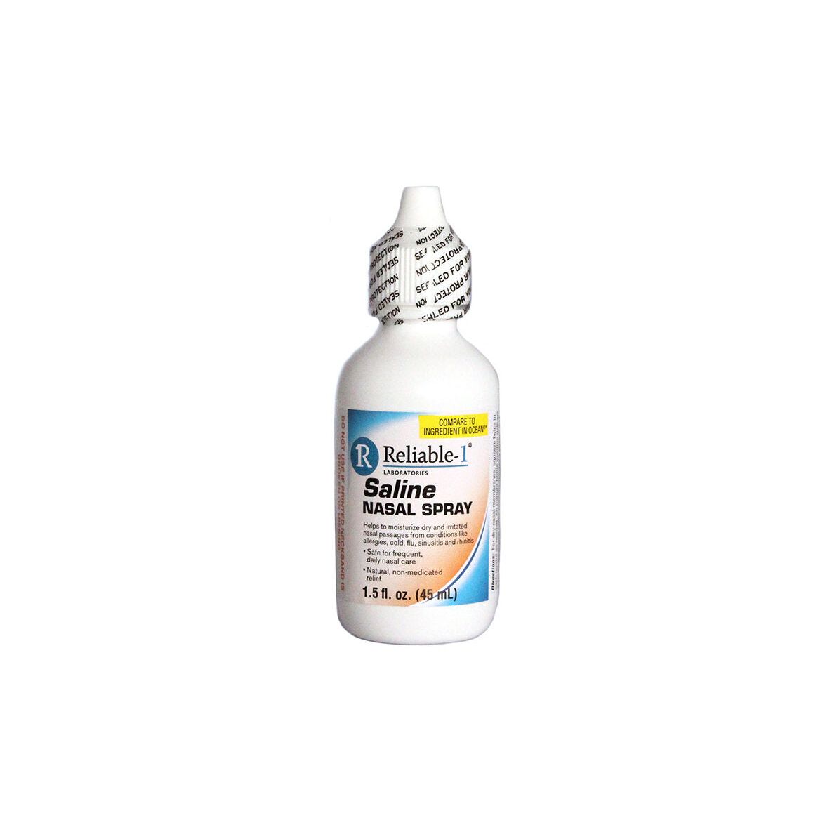 Reliable-1 Saline Nasal Spray 1.5 Oz Health Care Pasteur Pharmacy
