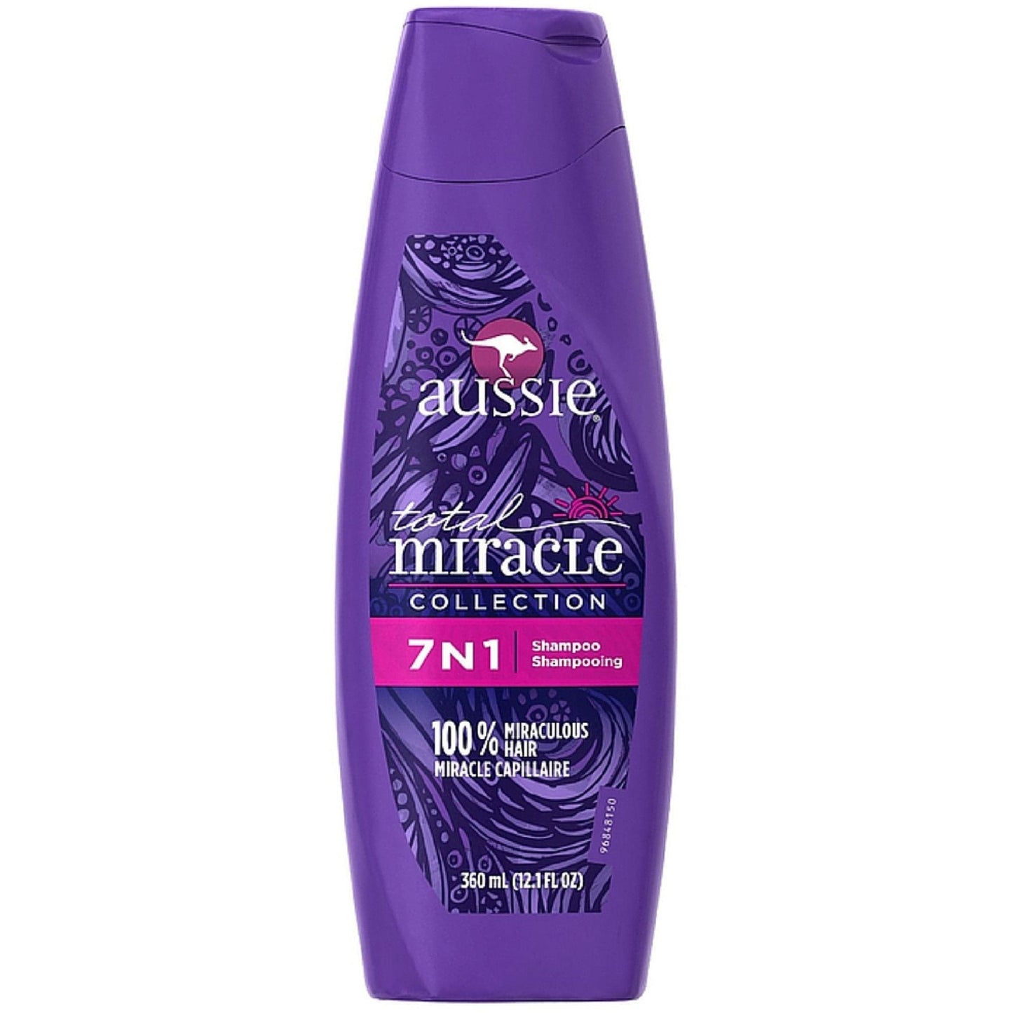 Aussie Total Miracle Shampoo with Apricot & Australian Macadamia Oil, 12.1 fl oz Shampoo Pasteur Pharmacy