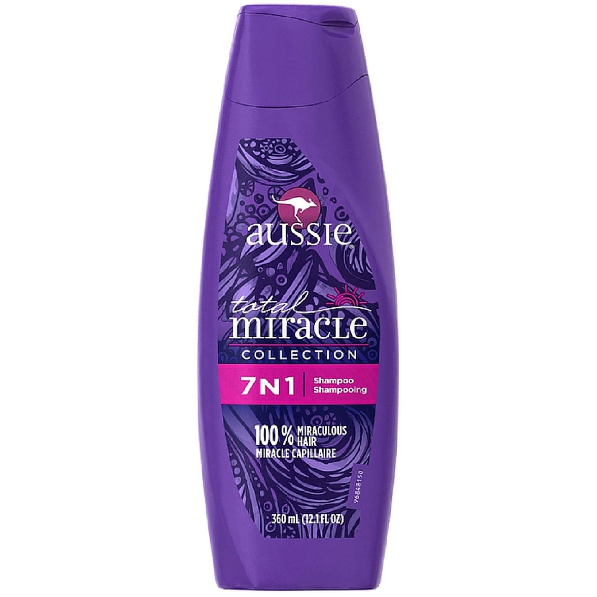 Aussie Total Miracle Shampoo with Apricot & Australian Macadamia Oil, 12.1 fl oz Shampoo Pasteur Pharmacy