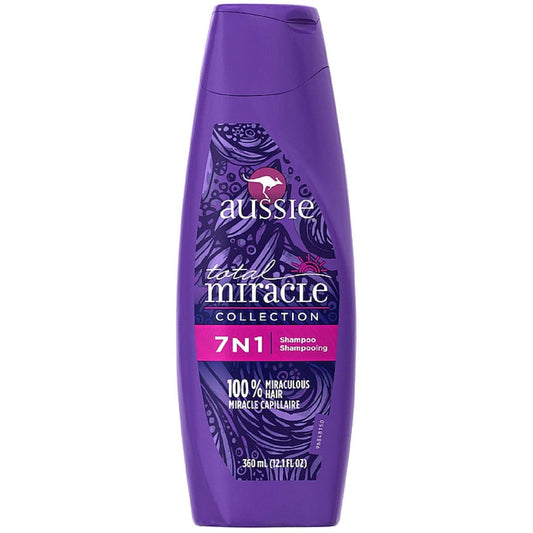 Aussie Total Miracle Shampoo with Apricot & Australian Macadamia Oil, 12.1 fl oz Shampoo Pasteur Pharmacy