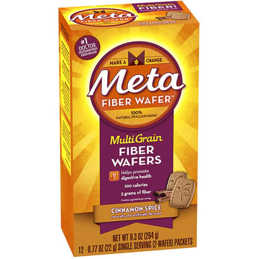 Metamucil Fiber Thins, Psyllium Husk Supplement, Digestive Health Support Cinnamon Spice Health & Beauty Pasteur Pharmacy