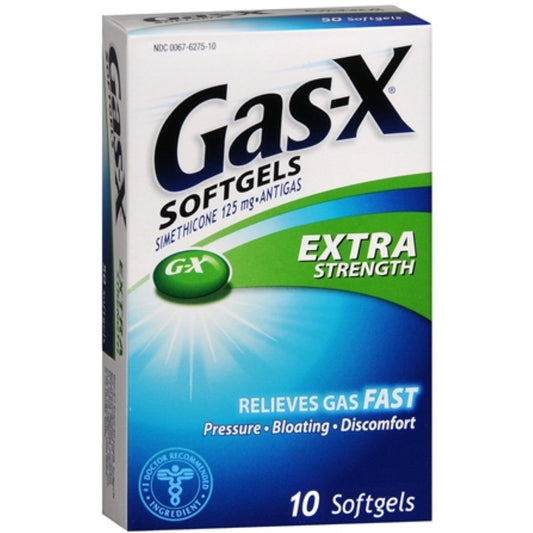 Gas-x Equate Relief, Simethicone 125 Mg, Extra Strength Softgels Health & Beauty Pasteur Pharmacy