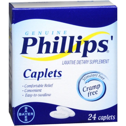 Phillips' Laxative Caplets 24 Ct Health & Beauty Pasteur Pharmacy