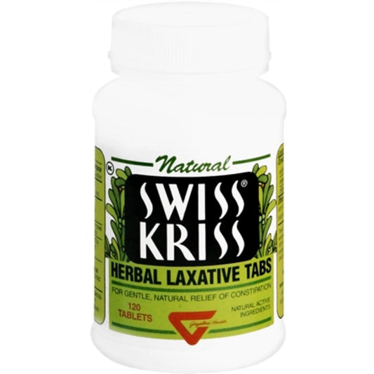 Swiss Kriss Modern Natural Products Herbal Laxative - 120 Tablets Health & Beauty Pasteur Pharmacy