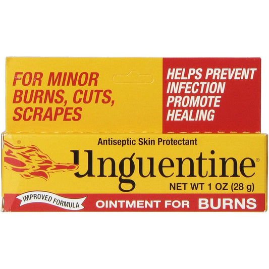Unguentine Antiseptic Ointment For Burns, Cuts & Scrapes - 1 Ounce First Aid Pasteur Pharmacy